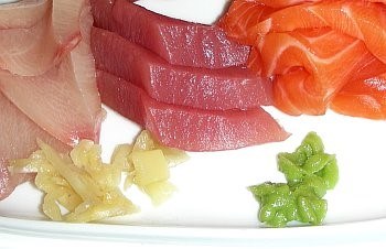Bild von Sushi und Sashimi